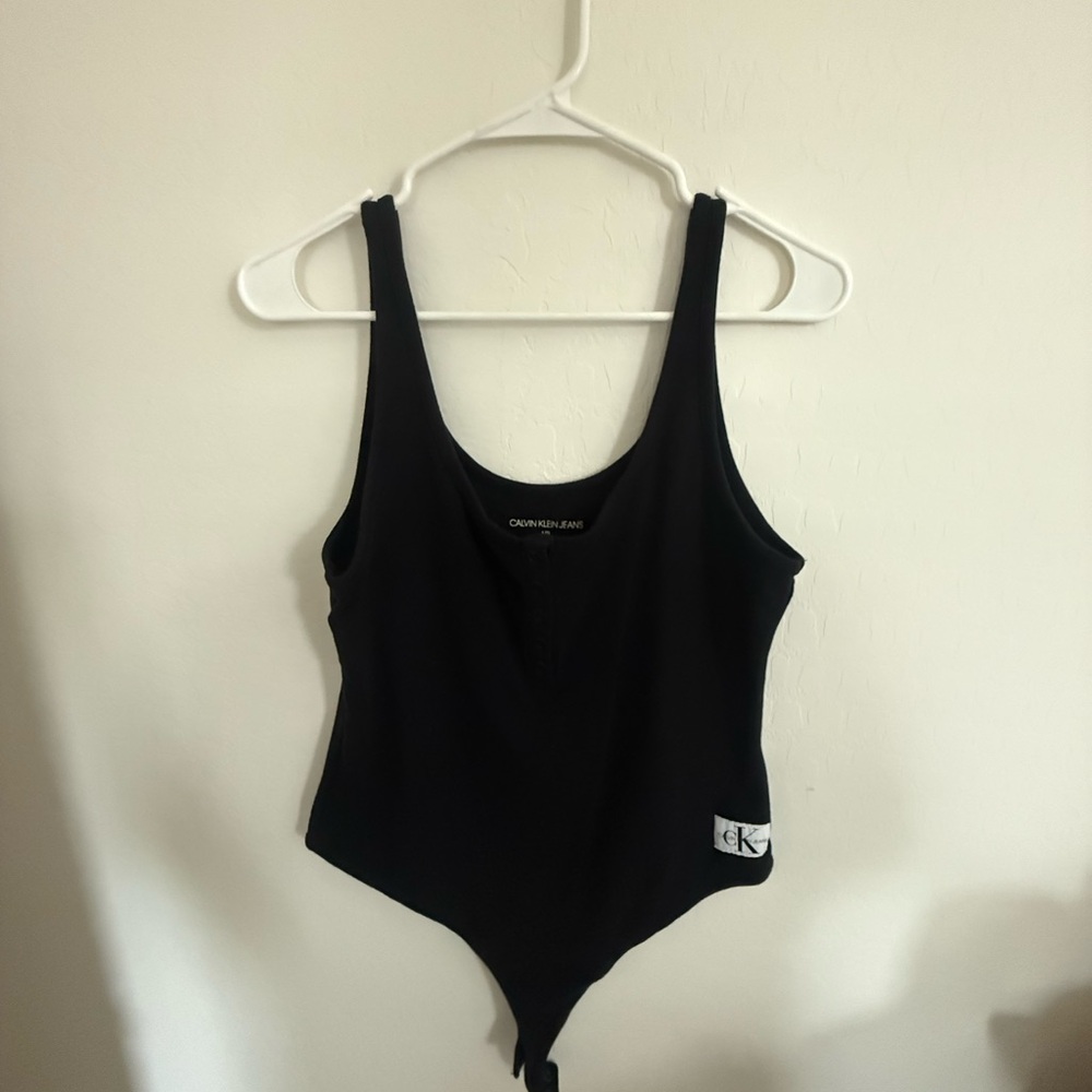 Calvin Klein Jeans Black Bodysuit Apparel